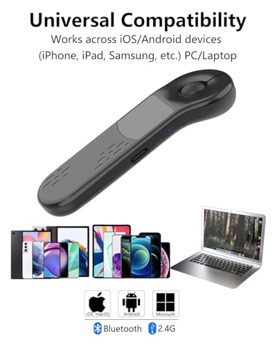 Air Mouse PC Android iOS avec mini touchpad et télécommande de présentation PPT