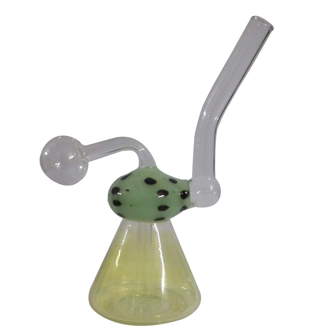 6 inch Smoking Glass Beer Bong Funnel Printed Design-image-16