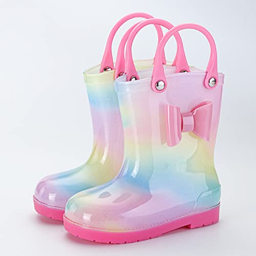 Toddler Boot Children Shoes Rain Boots Cartoon Children Rain Boots Boys and Girls Infant Rain Boots Buoy Boots Kids2