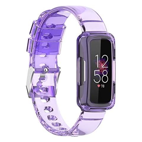 Correa BoLuo para Fitbit Luxe Band, púrpura Cover