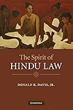 The Spirit of Hindu Law