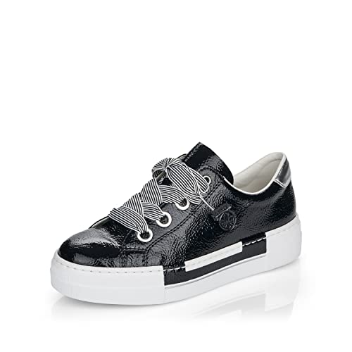 Rieker Damen N49A2 Sneaker, schwarz,39 EU