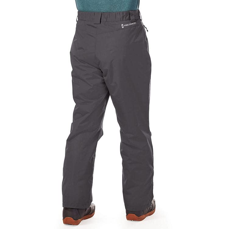 Free Country Men's Ski Pants in Deep Charcoal, Size M