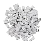 RHCXCYTJ RJ45 Strain Relief Boots RJ45 Boots Plastic Network Wire,100 PCS CAT5,CAT5E,CAT6 Plastic Ethernet Network Cable Strain Relief Boots (White)