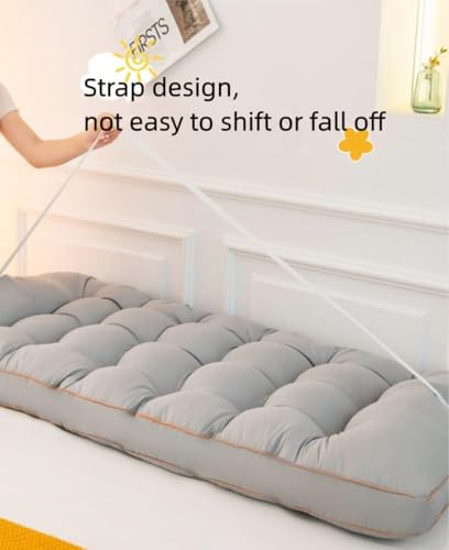 Coussin de dossier pour lit rectangulaire de 200 cm de long - 5