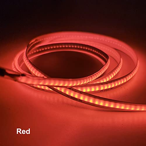 Tira LED COB USB 1m 320 LEDs Rojo miniatura 3