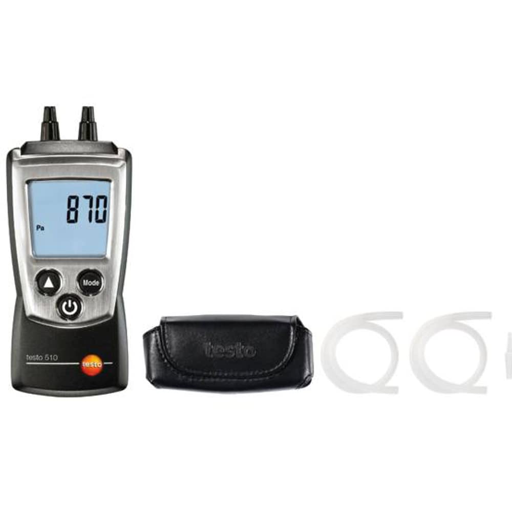 Testo 510 (0560 0510) Autoranging Differential Manometer Air Pressure Meter Gauge 0-100hPa by mLabs - Image 7 thumbnail