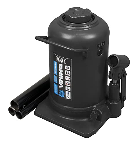 Image of Sealey 12 Tonne Bottle Jack with Telescopic Ram - PTBJ12S