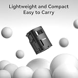 TELESIN Adapter rozszerzający do DJI Osmo Pocket 3 – podwójna klatka ochronna na zimną stopkę ze zdejmowanym adapterem z dwoma pazurami (przełącznik przód/tył) i blokadą bezpieczeństwa, do szybkiego