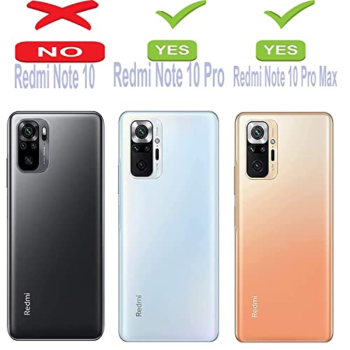 Image of Mobile Back Cover Case for Xiaomi Redmi Note 10 Pro Max (Silicone Case|CameraProtection|Black SC1510)