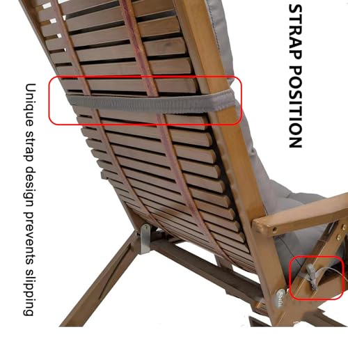 Cuscini impermeabili per sedie con schienale, imbottiti, per interni ed esterni, accessori per mobili eleganti e confortevoli