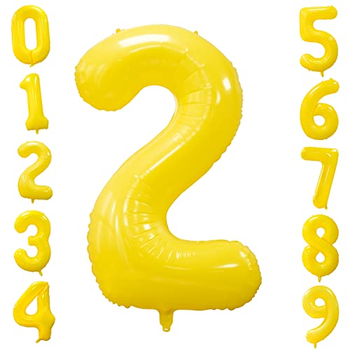Facile da Gonfiare: Il palloncino numerico in lamina di Mylar può essere gonfiato con elio o aria. Quando sono riempiti di elio, i palloncini possono fluttuare nell'aria. Il palloncino digitale ha un foro nella parte superiore e può essere legato con nastri. Nota: gonfiare lentamente il palloncino al 70-80%, un gonfiaggio eccessivo potrebbe farlo scoppiare