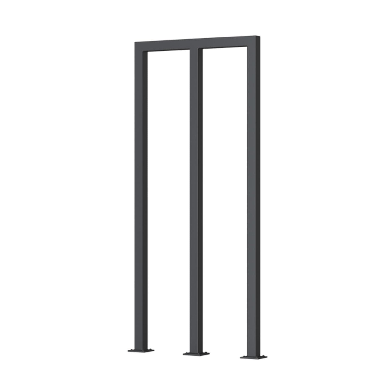 Main courante antidérapante en métal pour sécuriser les escaliers de votre jardin