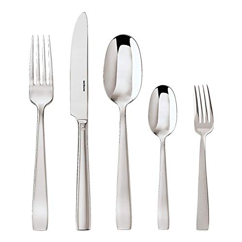 Made in italy Sambonet 62512-N2 Flat - Set di Posate da 60 Pezzi