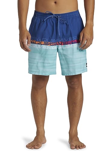 Quiksilver Everyday Wordblock Volley 17' - Schwimmshorts für Männer Blau