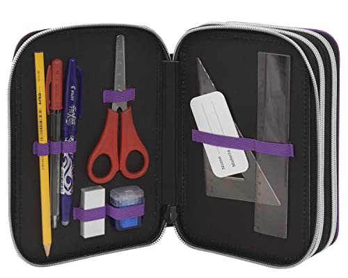 Lyon Anna Astuccio Tre Zip Completo di