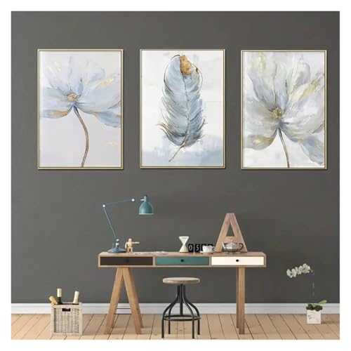 Cuadro sobre lienzo XENITE de flores para dar vida y luz a paredes vacías y oscuras 3