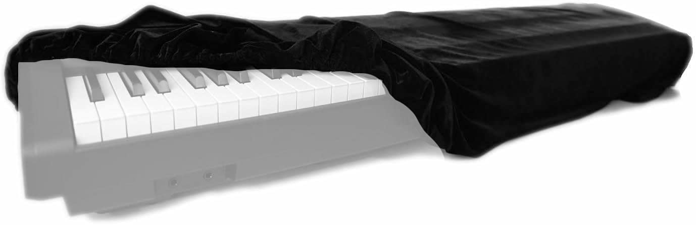 JULIET MUSIC Piano Dust Cover for 88 Keys Keyboard Supreme Velvet Material Fits most full size keyboards(88 Keys)