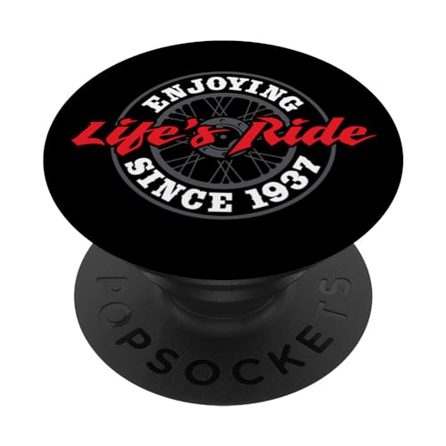85 Años de Edad: Vintage Classic Car Guy 1937 85 Cumpleaños PopSockets PopGrip Intercambiable