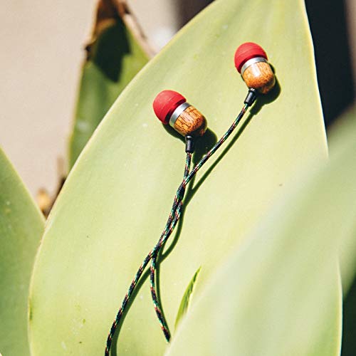 Image of House of Marley EM-JE041-FI Smile Jamaica in-Ear Headphones, Fire