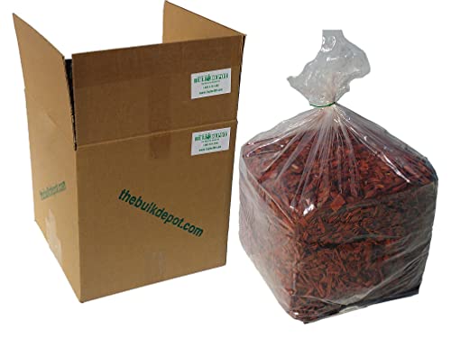 MIGHTY109 Raging Red Colored Wood Chip Mulch - 42...