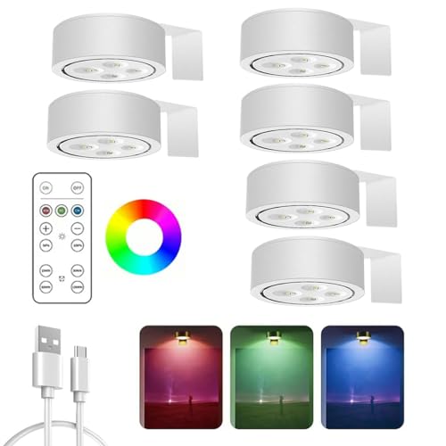 Knubbuf Magnetische LED Bilderleuchte 6Stk.