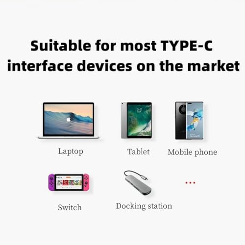 Image of Tobo Upgraded Magnetic USBC to USB C Adapter, 240W PD Fast Charging, Thunderbolt 4 Type-C 4.0 Extender, 80Gpgs, 24 Pin, for Laptop, Book Pro Air USB C Extender (TD-1555CC)