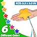 ZEBNYYA 12PCS Star Bean Bags Toss for Kids, Nylon Cornhole Bean Bags for Tossing with 1 Carry Bag, Colorful Bean Bag with Ribbons for Cornhole Toss Game Set, Party, Carnival Game, Outdoor Toy Supplies