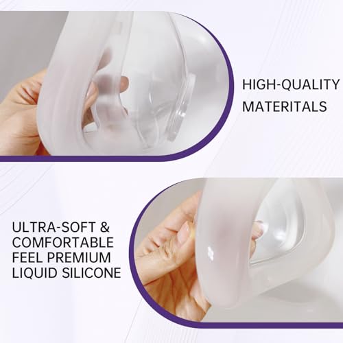 Image of Airfit F20 Replacement Cushion Medium - 3 Packs Compatible with Original F20 Frame, Ultra-Soft & Durable Seal, Reliable & Comfortable