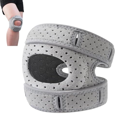 Kniebandage, 2025 Kniebandage für Männer/Damen, Verstellbare Knieunterstützung, Atmungsaktive Knie Schiene für Arthritis, Springerknie, Heilung Nach Tennis-Verletzungen, Pain Relief Knee Braces