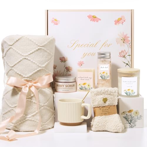 Gift Basket for Women, Valentine's Day Birthday Gifts for Women,Spa