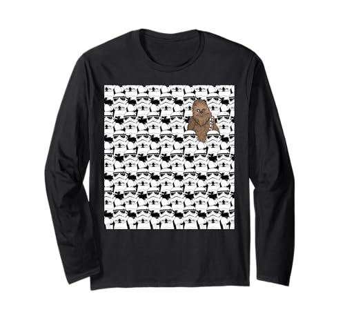 T-shirt Star Wars Chewbacca à manches longues idée cadeau anniversaire original