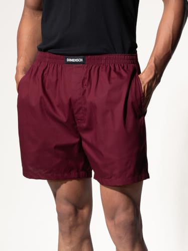 Image of DAMENSCH Men Solid Pure Cotton Breeze Ultralight Inner Boxers (Pack of Assorted Colours I Color & Print May Vary)