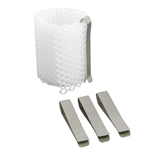 VIVO Cotton Candy Mesh and Clip Stabilizer Kit for VIVO Machines and Other 20 inch Bowls (CANDY-V000)