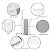 Beejirm Cubo de Basura Plegable para Cocina, Gran Capacidad 14.5L Extraible Basurero,...