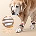 PICK FOR LIFE 4 Stück Hundesocken Pfotenschutz Anti Rutsch, Hundestoppersocken mit Klettverschluss für Hartholzböden im Innenbereich, Socken für kleine, mittlere und große Hunde