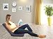 bonVIVO Easy II Silla Acolchada de Suelo con Respaldo Ajustable, Cómoda, Plegable...