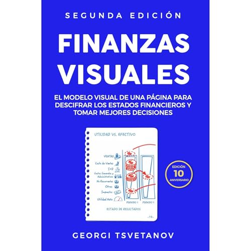 Finanzas Visuales Audiolibro Por Georgi Tsvetanov arte de portada