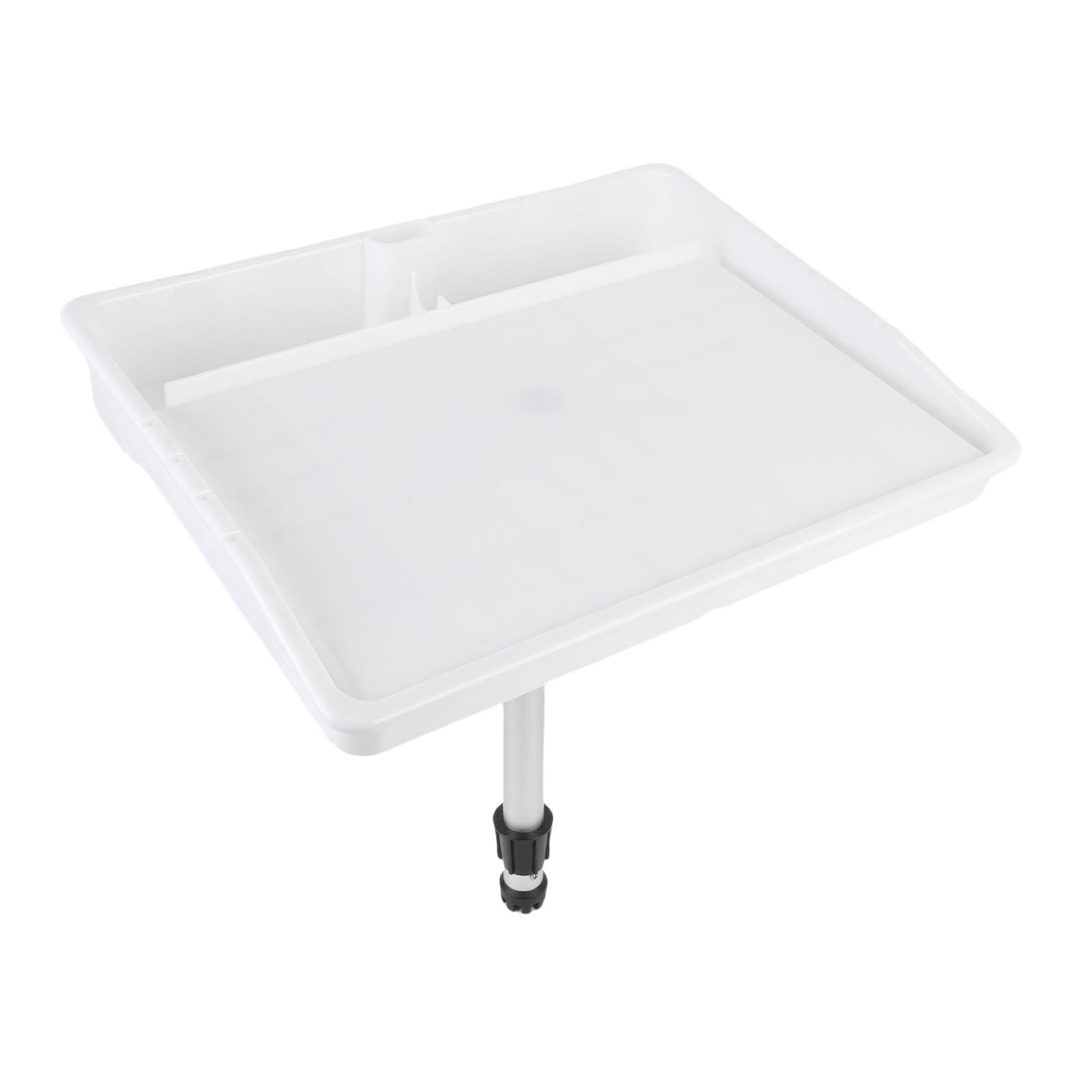 KUIDAMOS Tabla para Cortar Cebo, Mesa Duradera para Filete de Pescado con Soporte para Caña para Entusiastas de la Pesca Marina, Polipropileno