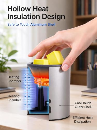 ChayWillow USB 5V Electric Wax Melt Warmer with Aluminum Alloy Shell - image 3