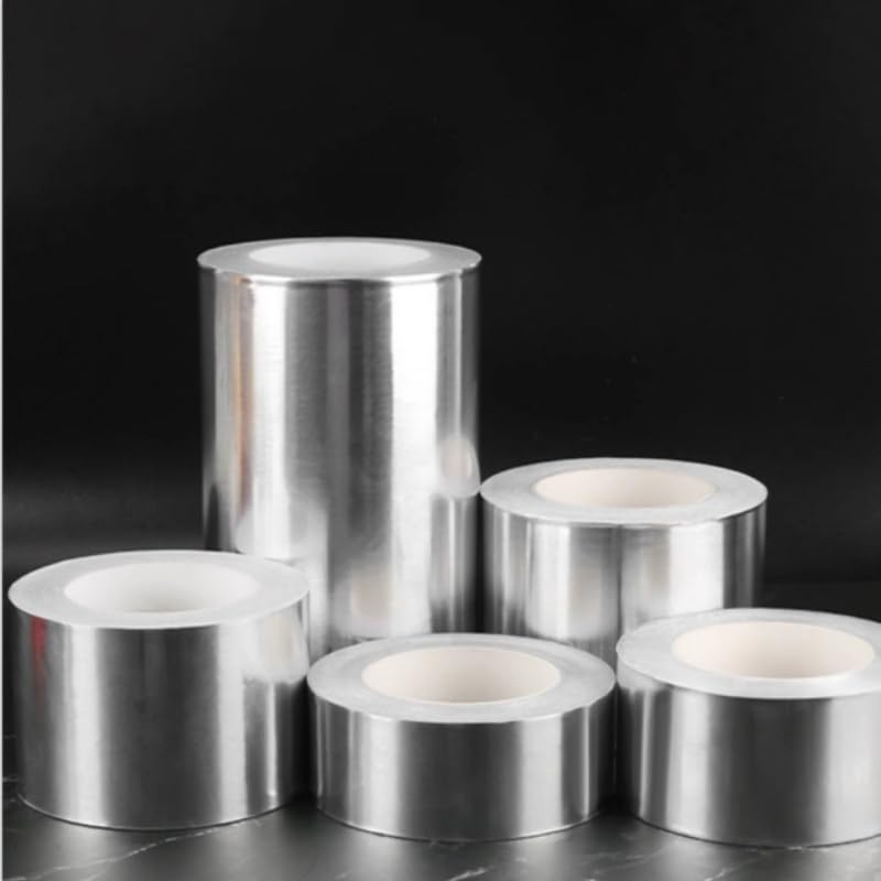 1PC Heat-Resistant Aluminum Foil Tape - for Kitchen Stove, Pipe Wrapping, HVAC, Duct Repair - Oil & Waterproof Seal, 3 * 500CM