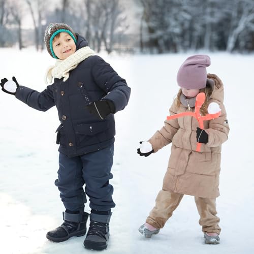 Image of Kids Winter Ski Gloves Waterproof Children Girls Boys Fleece Thermal Snowboard Snow Gloves Mittens for Cold Weather