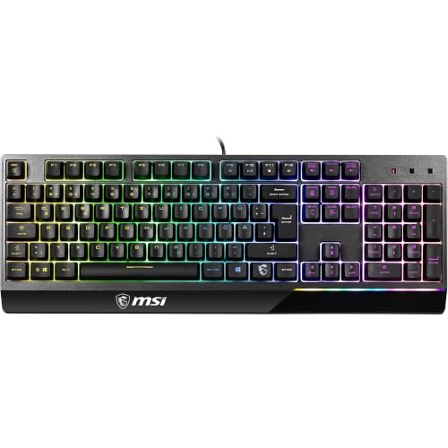 MSI Vigor GK30 - Kabelgebundene Gaming-Tastatur DE Schwarz