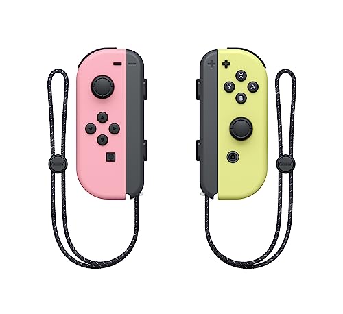 Joy-Con (L)/(R) - Pastel Pink/Pastel Yellow by Nintendo - Used condition - Image 2