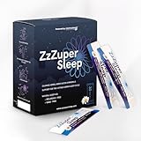 ZzZuper Sleep - Melatonin & GABA Free, Natural Sleep Supplement, Sleep Aid, On A Mission to Help You Sleep Better, 11 Natural Ingredients, Fall Asleep Faster, More REM Sleep, Transparent