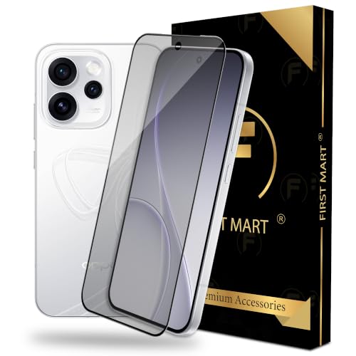 Image of FIRST MART Military-Grade Matte Tempered Glass for Oppo Reno 15 Pro Mini - 9H Screen Protector, Anti-Glare Protection, Scratch-Resistant, Bubble-Free (1 Pack)