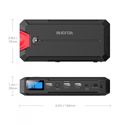 Jump Starter - Intocircuit® Avviatore di Emergenza...