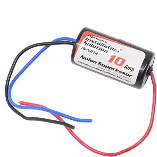 Rca Noise Filter 10 Amp In-Line Noise Filter - Engine Noise Suppressor For Car Audio Systems Pipeman's Noise Filter IS-NR12