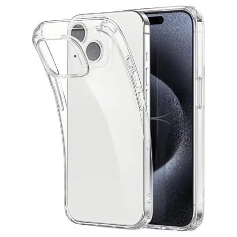 MMOBIEL Transparent Phone Case for iPhone 15 Cover