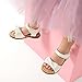 DREAM PAIRS Girls Sandals Fashion Bow Summer Shoes for Toddler/Little Kid,Size 1 Little Kid,White-Glitter,KSD213